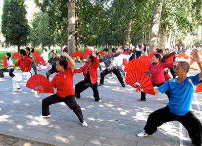 Anti-Aging in China Exercising in China
